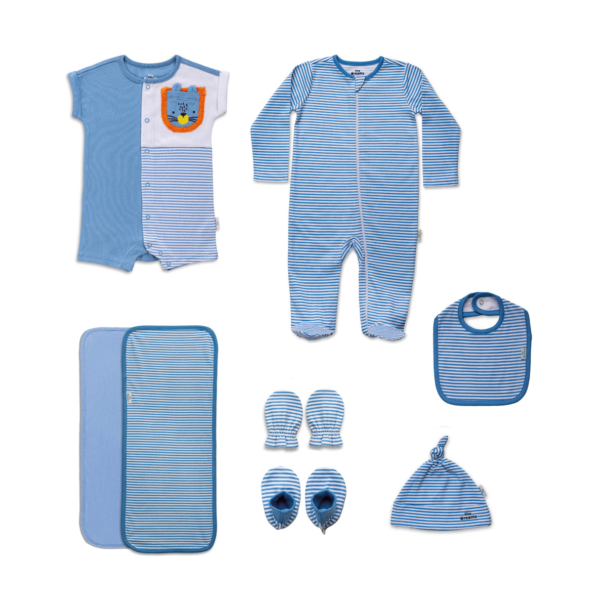 Jungle Mix Boy Layette Set - 7 Pcs