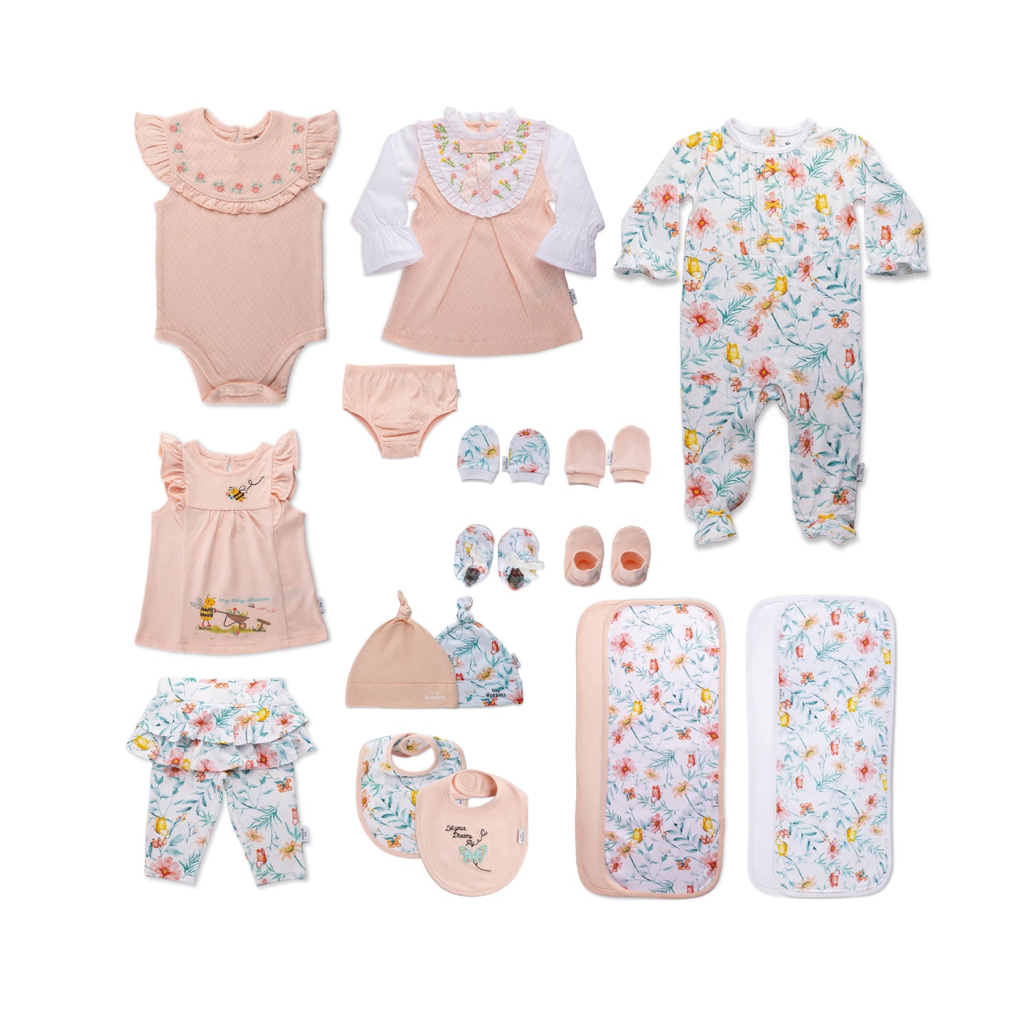 My Garden Girl Layette Set - 15 pcs