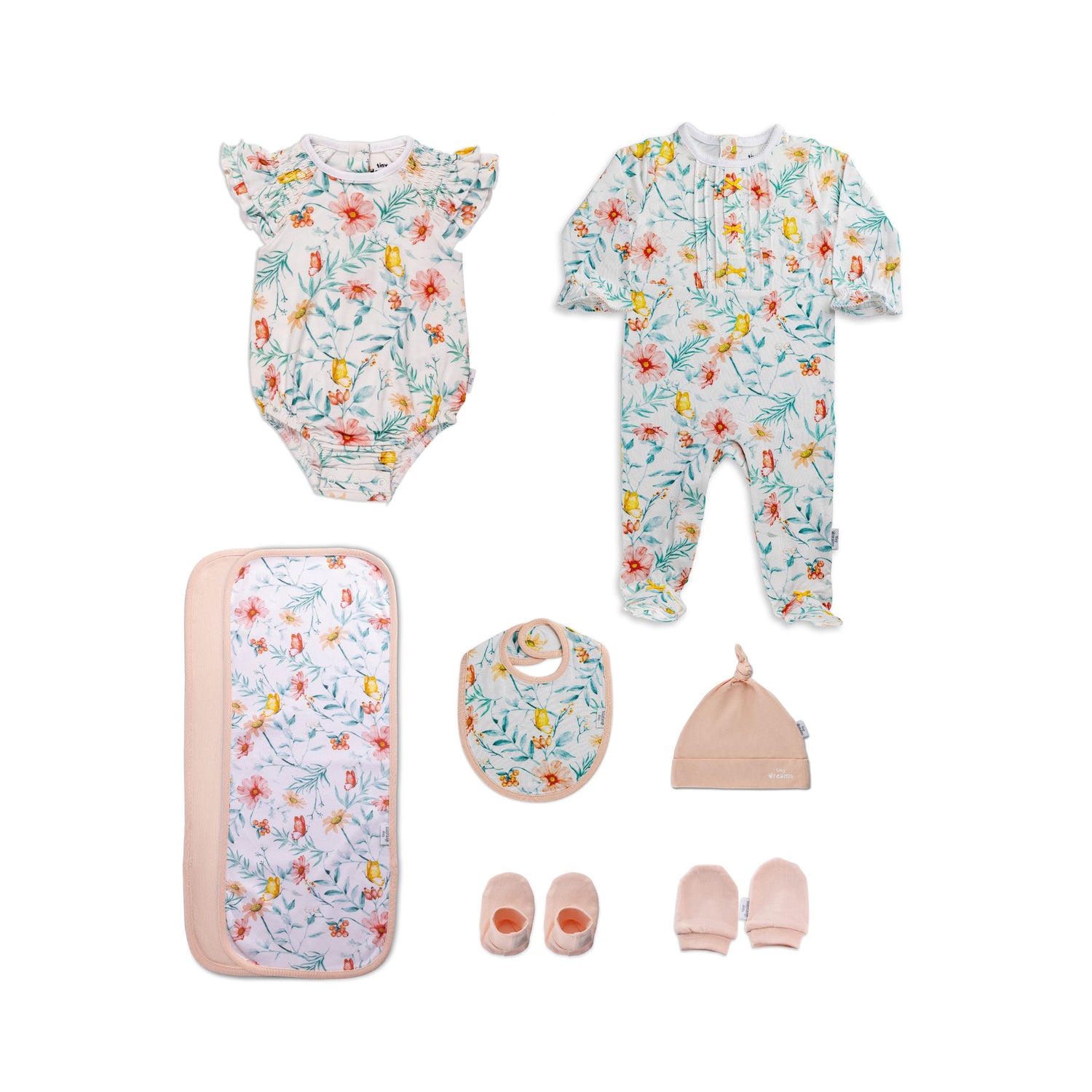 My Garden Girl Layette Set - 7 pcs