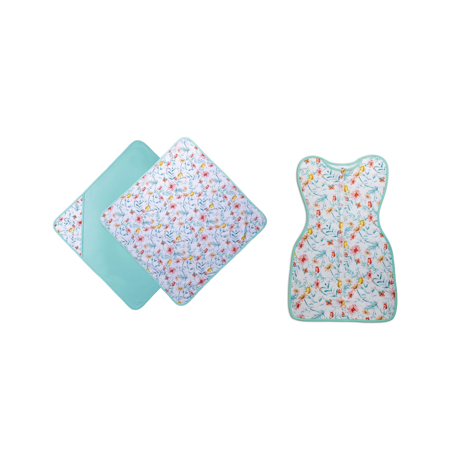 My Garden Girl Blanket and Swaddle Set 2